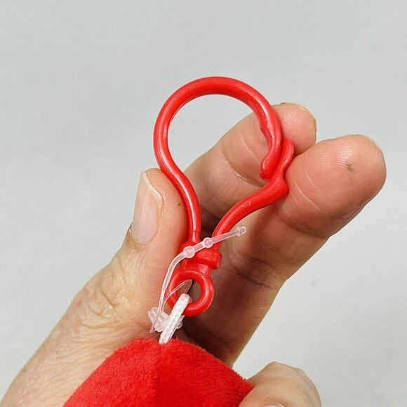Kellytoy Squishmallows Christmas Santa Plush Clip Keyring Hang Squeeze Doll Toy - Picture 7 of 10